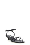 letaher crossover leather sandals