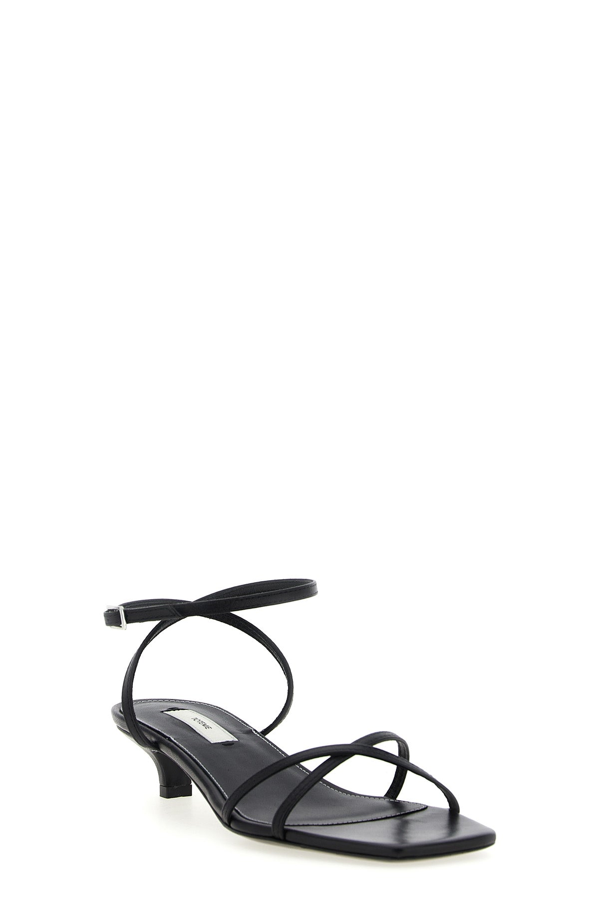 letaher crossover leather sandals