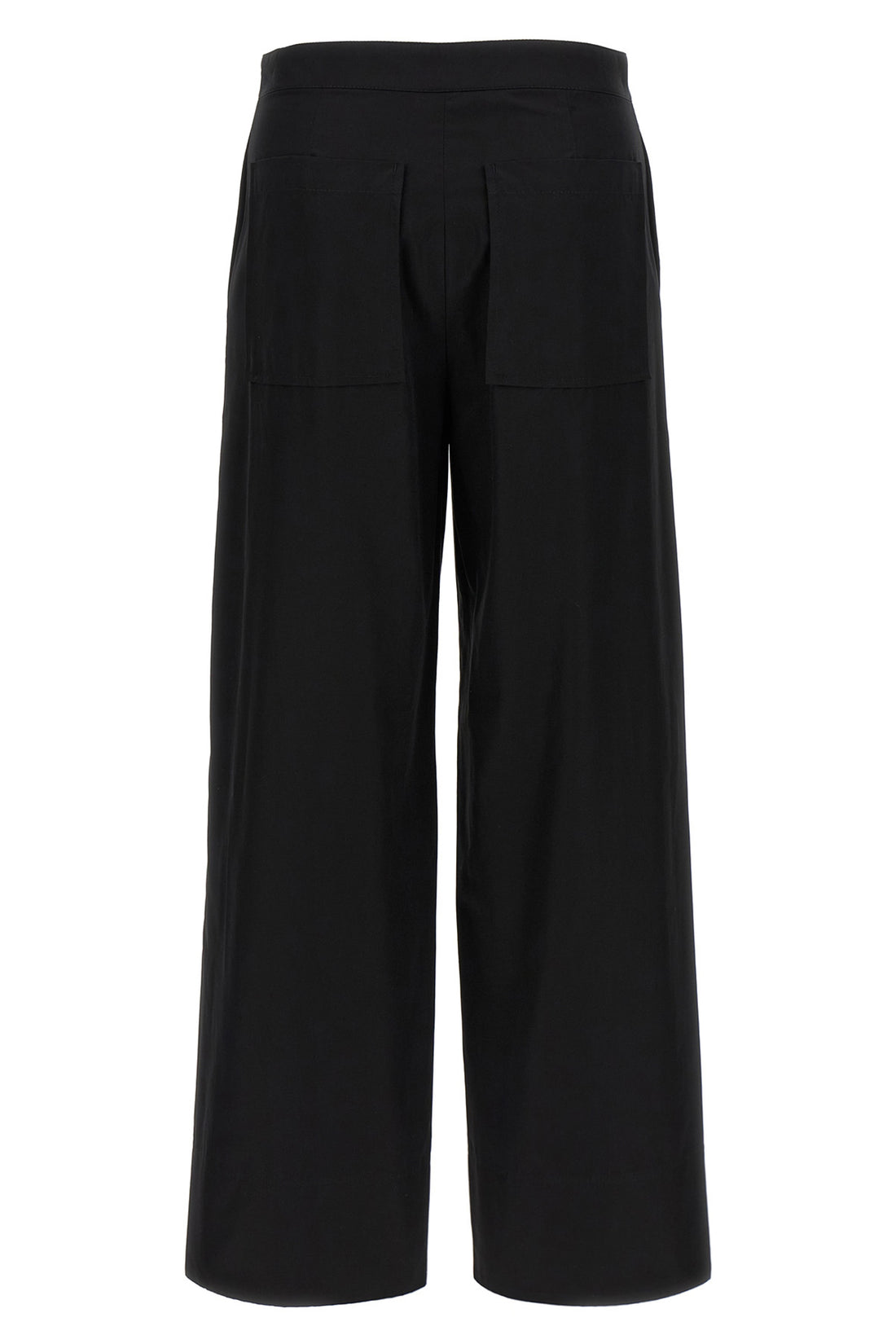 TOTEME 32 twisted seam pants in light cotton poplin