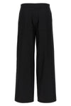 twisted seam pants in light cotton poplin