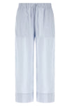 summer pants in a light breathable and slightly transparent linen and cotton b