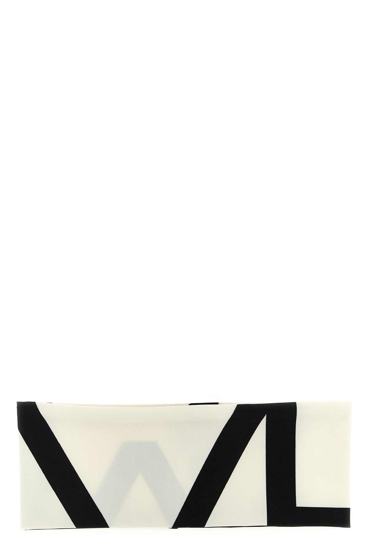 lightweight and stretch monogram print hairband in four directions