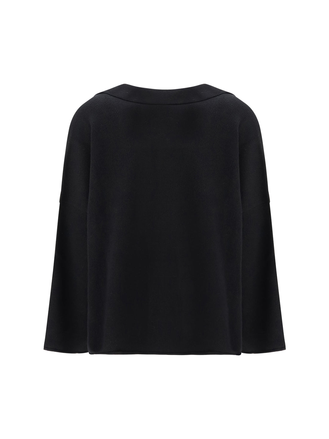 ALAIA S sweater with polo collar