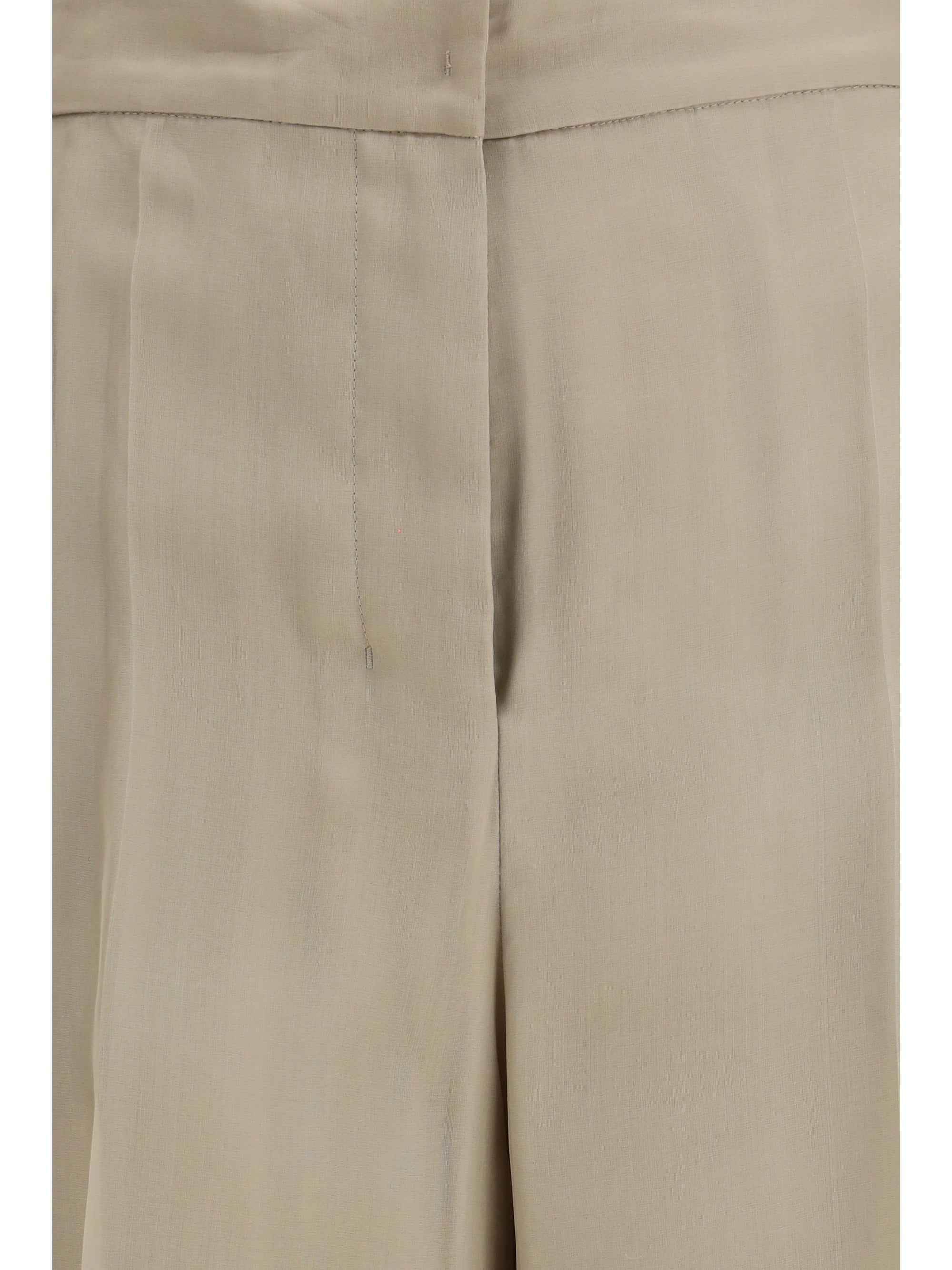 silk pants