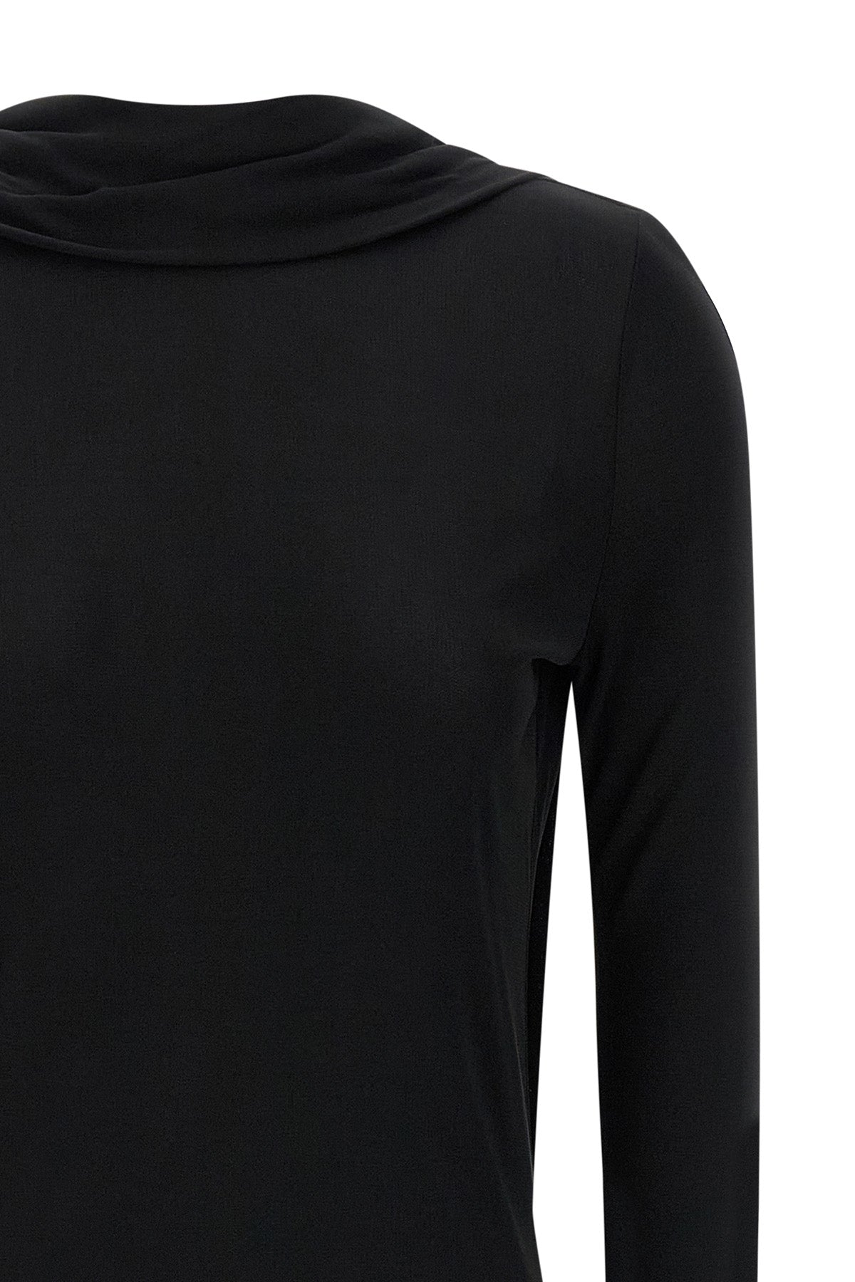 cocoon cape viscose midi dress