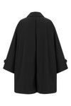 totemes 2-in-1 car coat redefines the codes of outerwear through a trapezoid si