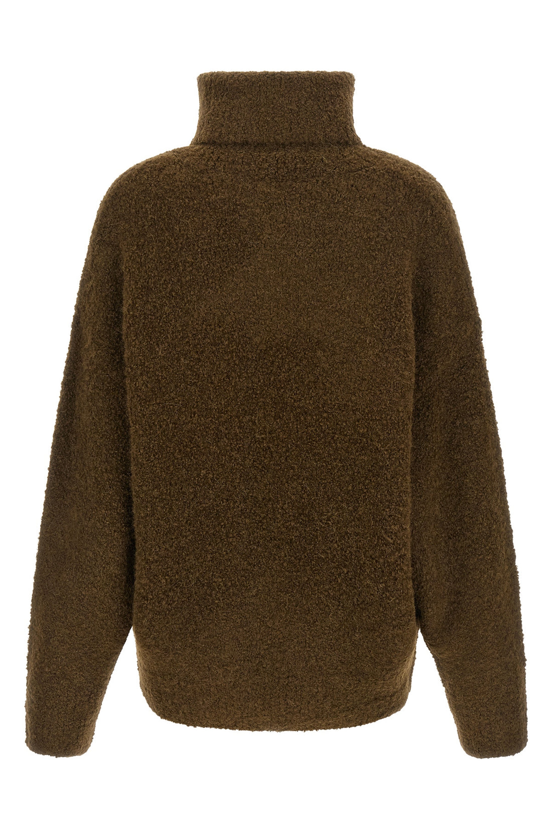 TOTEME XS alpaca blend bouclé turtleneck sweater