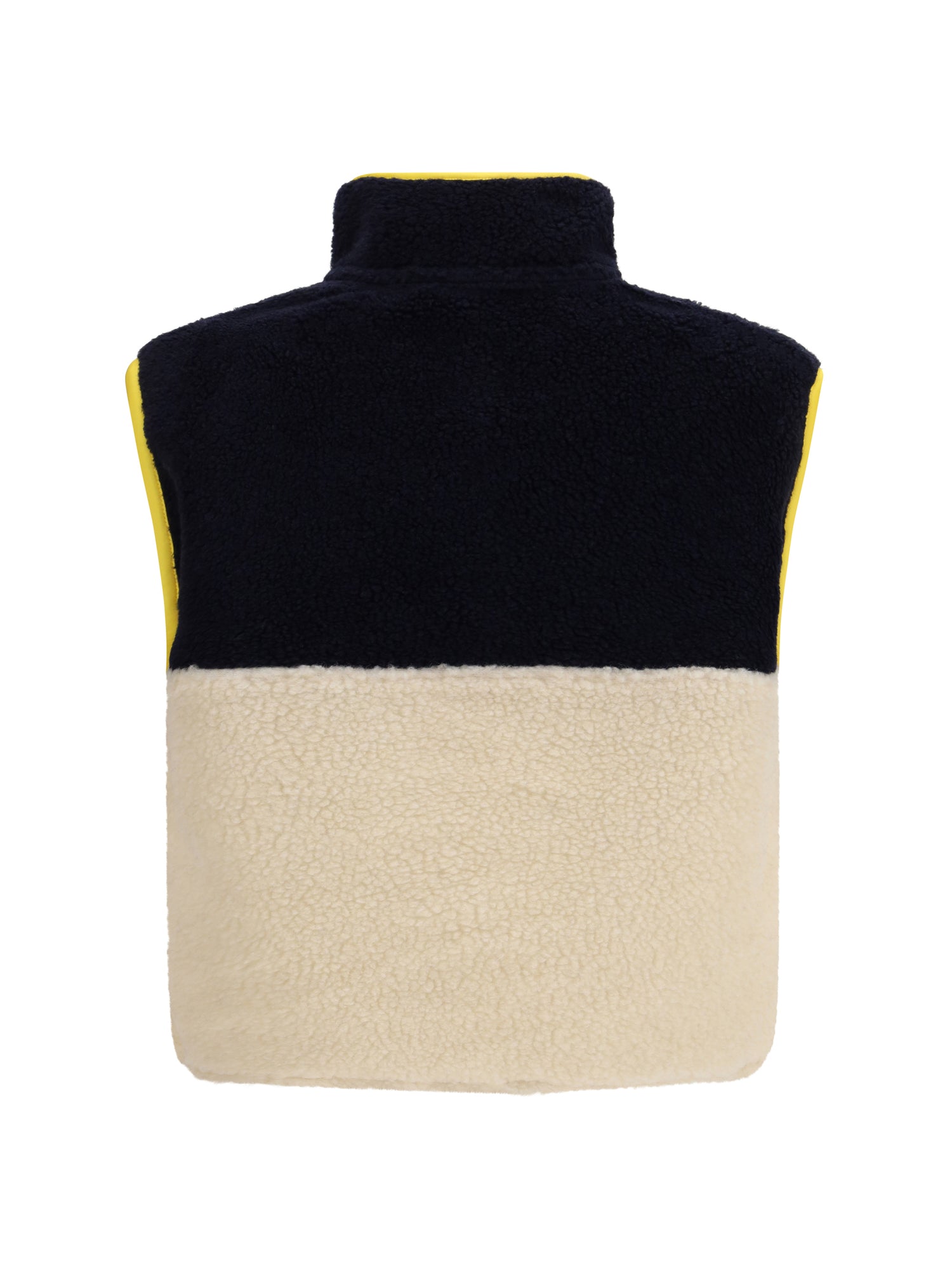 PRADA S multicolor fleece vest