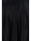 3d sculpted knit pointed dress