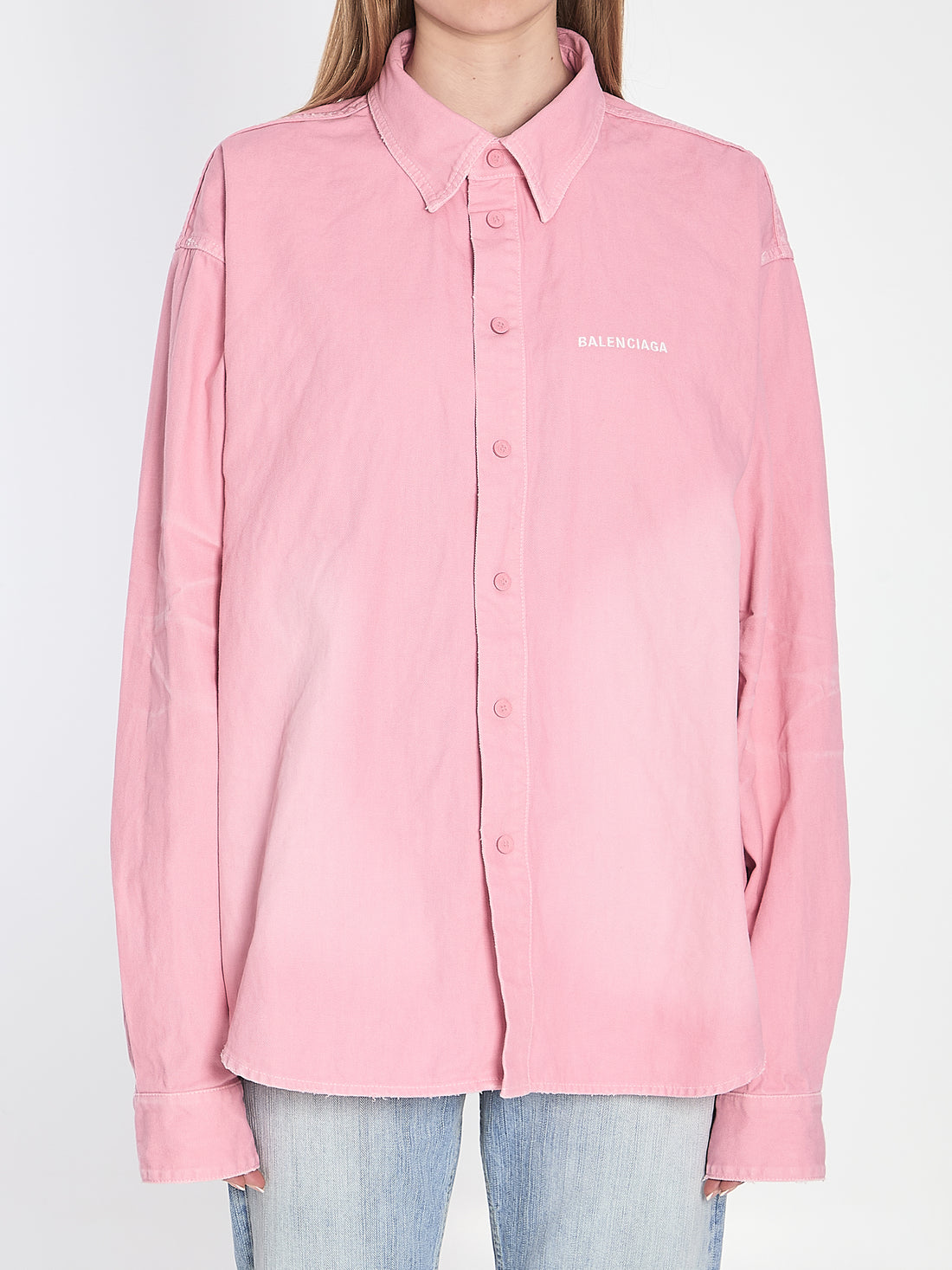BALENCIAGA S denim overshirt