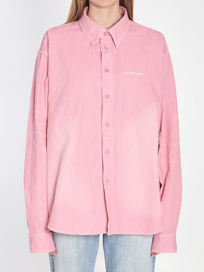 BALENCIAGA S denim overshirt