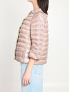 reversible short down jacket