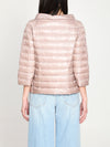 reversible short down jacket