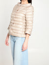reversible short down jacket