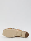 smooth and suede leather slides