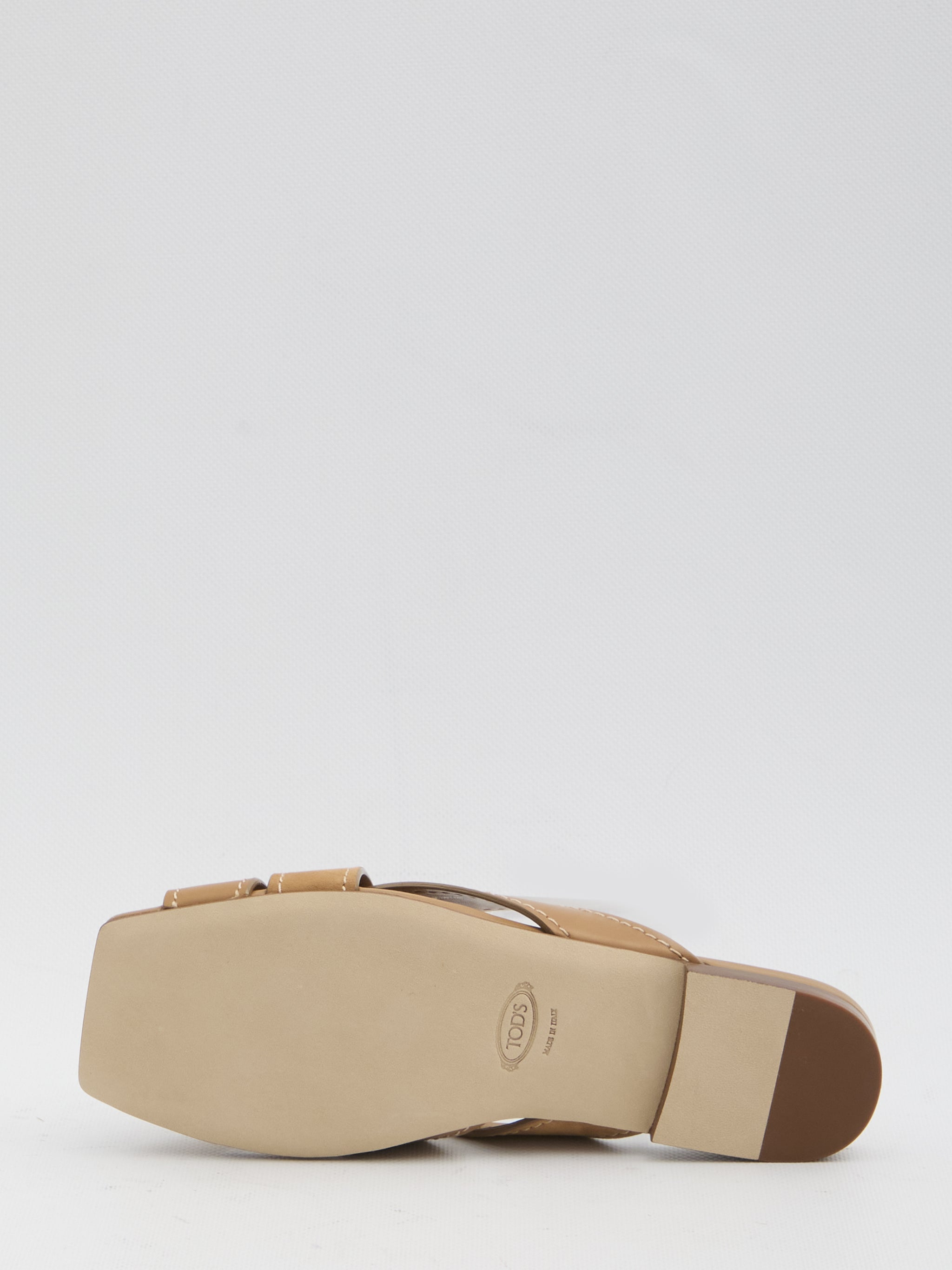 smooth and suede leather slides
