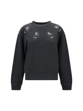 PINKO XS rhinestone sweatshirt
