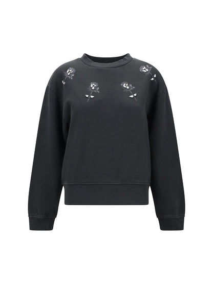 PINKO XS rhinestone sweatshirt