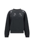 PINKO XS rhinestone sweatshirt