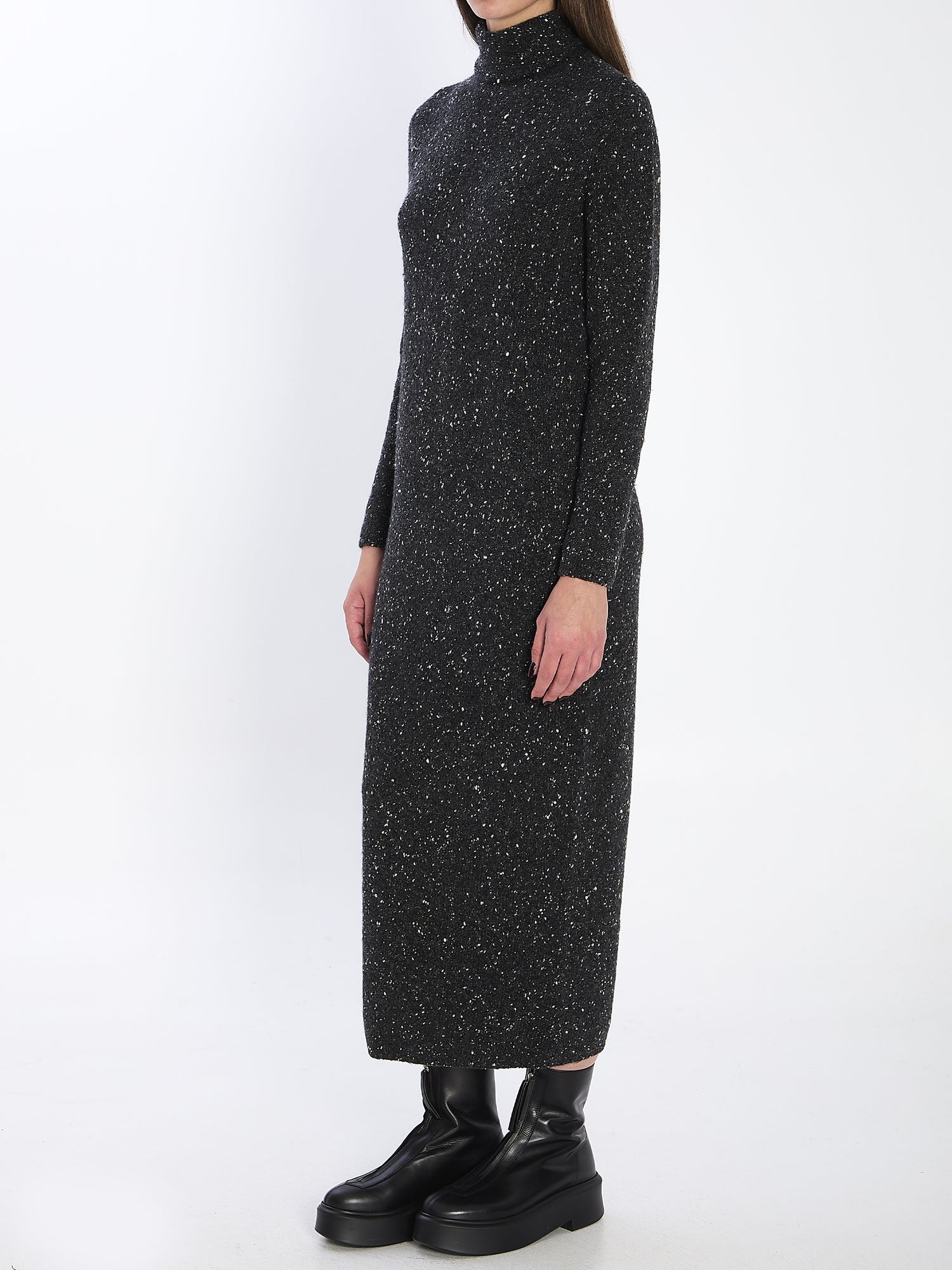 THE ROW S melani maxi dress in cashmere