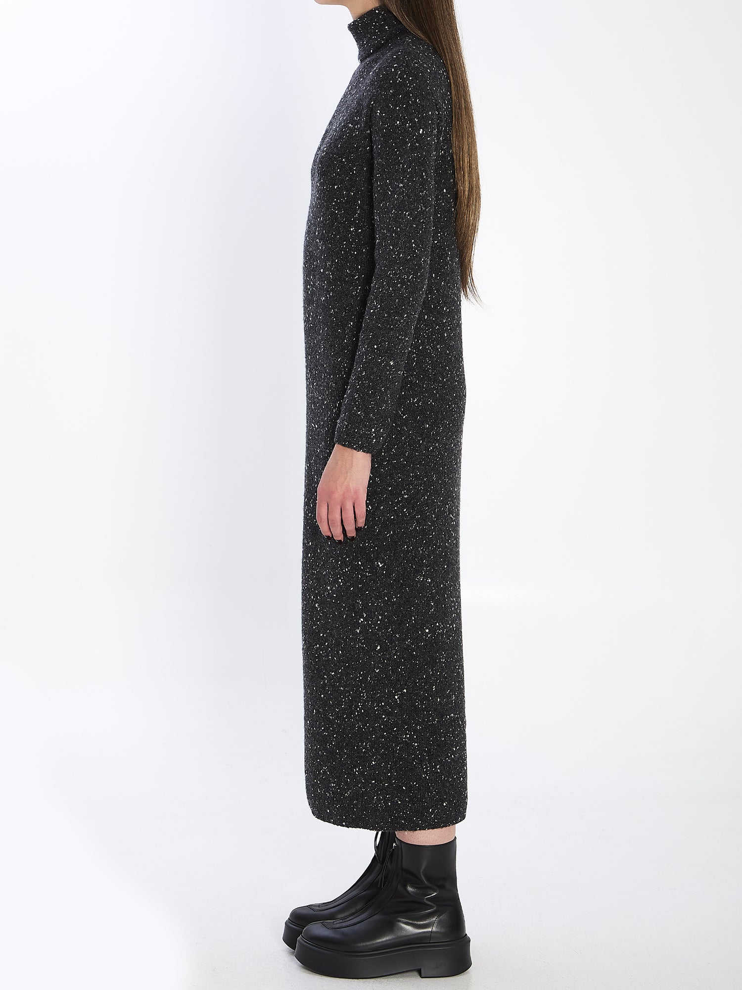 THE ROW S melani maxi dress in cashmere