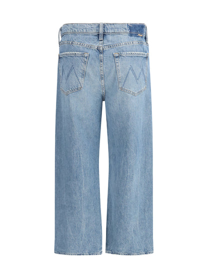 MOTHER DENIM 24 the dodger flood jeans