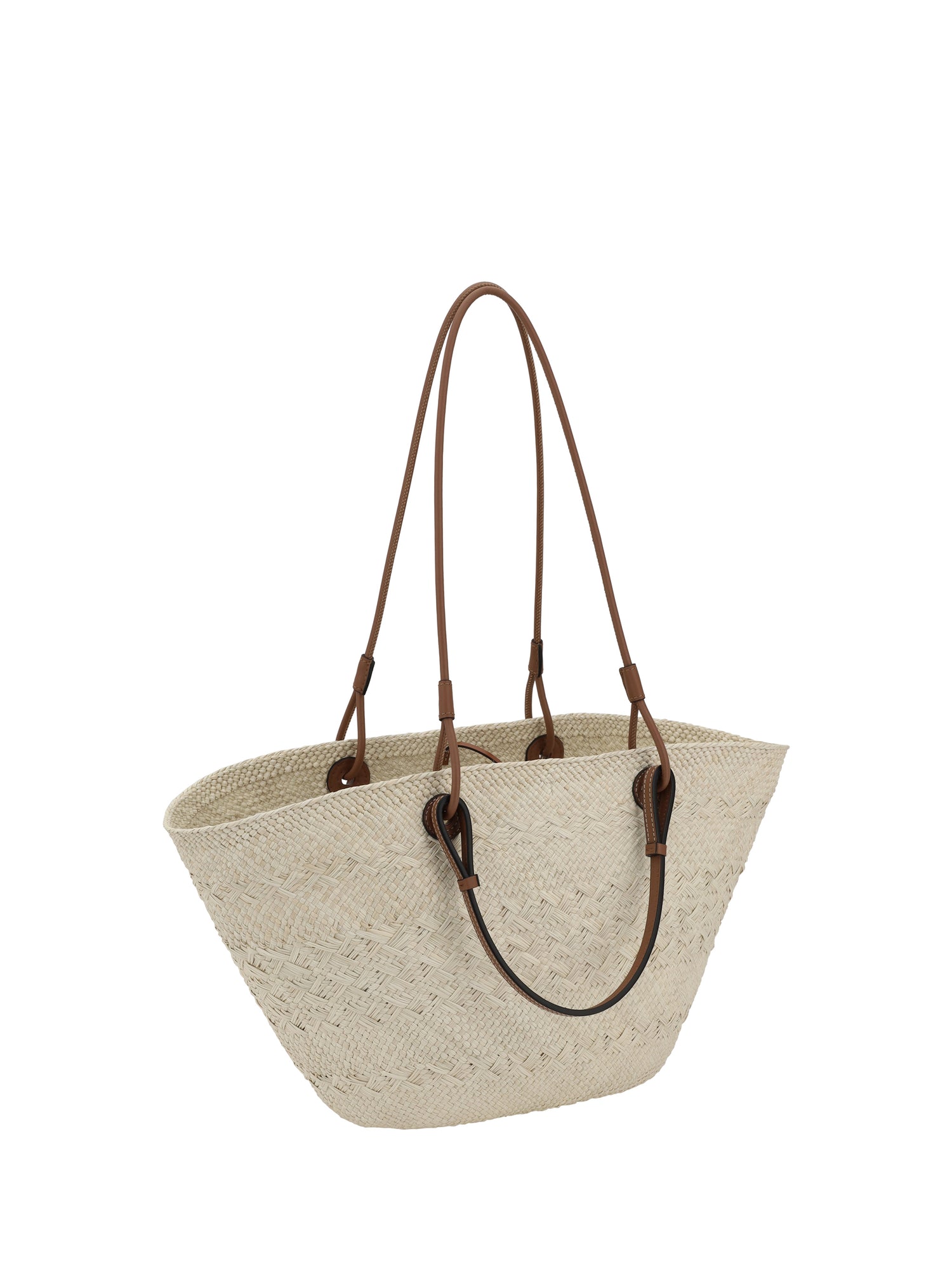 LOEWE OS anagram basket shoulder bag