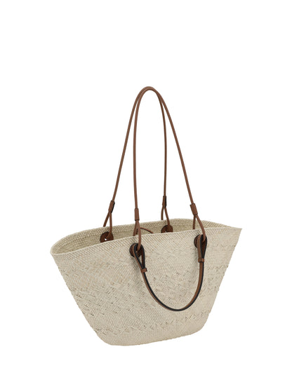 LOEWE OS anagram basket shoulder bag