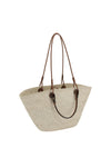 anagram basket shoulder bag