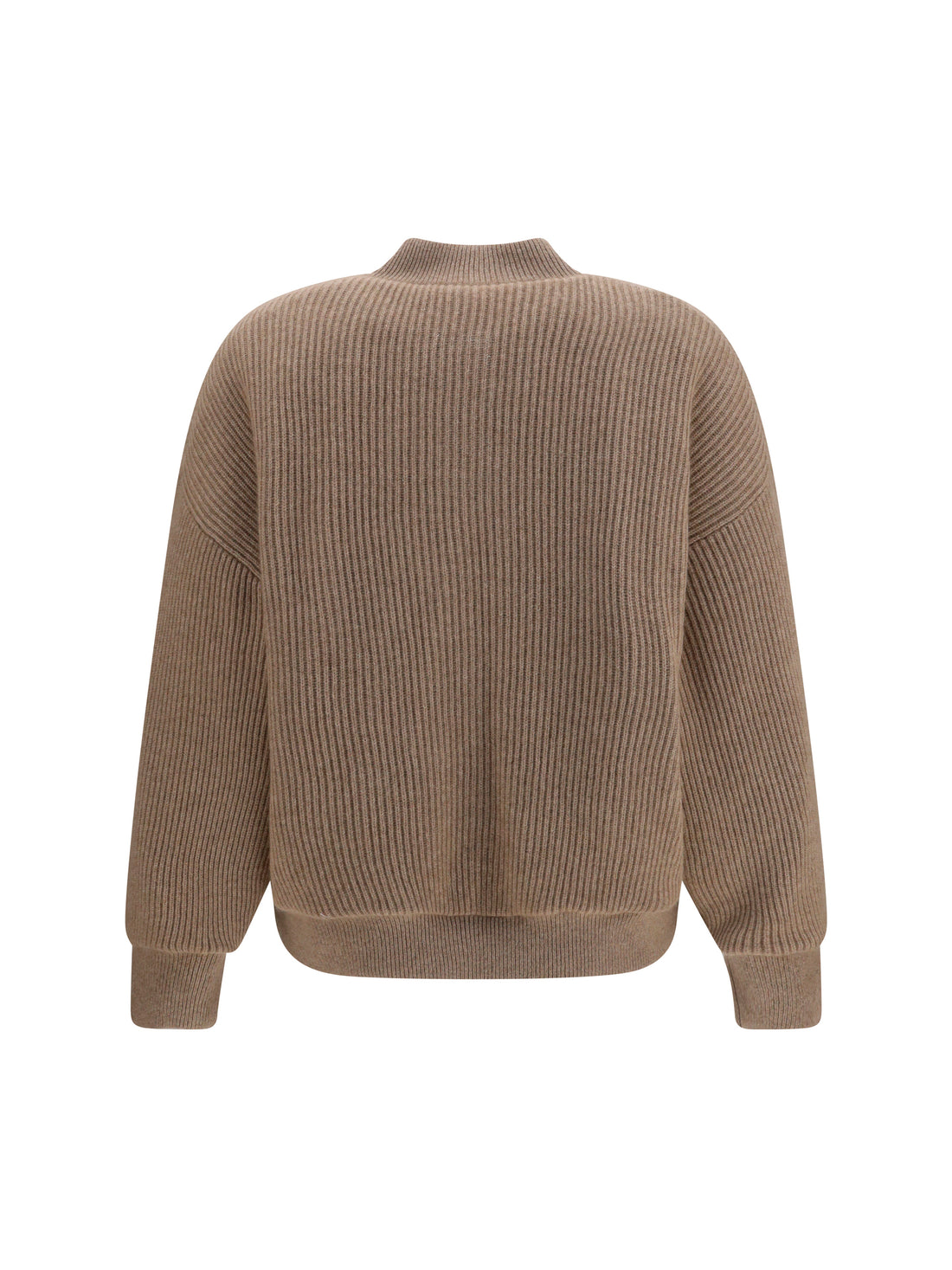 BRUNELLO CUCINELLI L ribbed cashmere bomber 