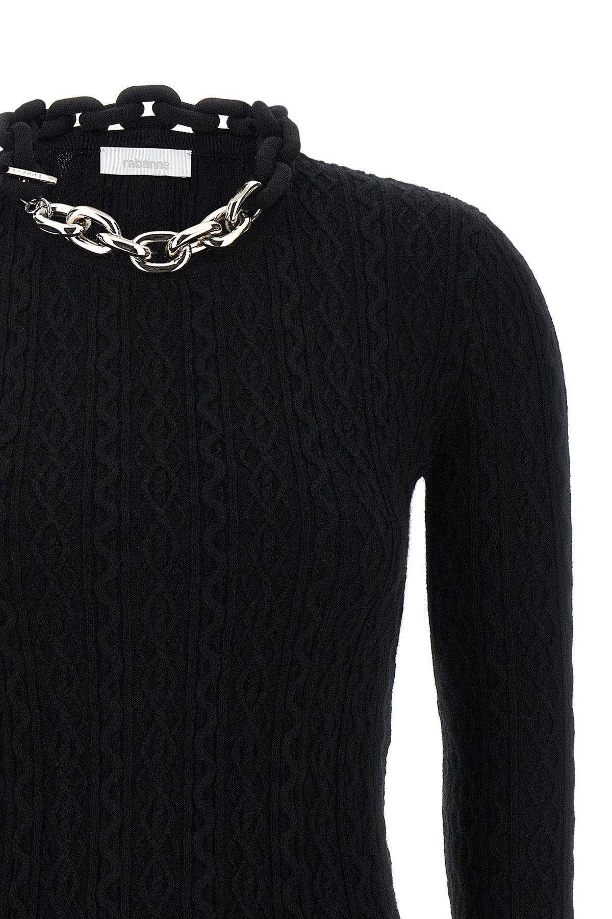 ribbed wool and cashmere blend sweater