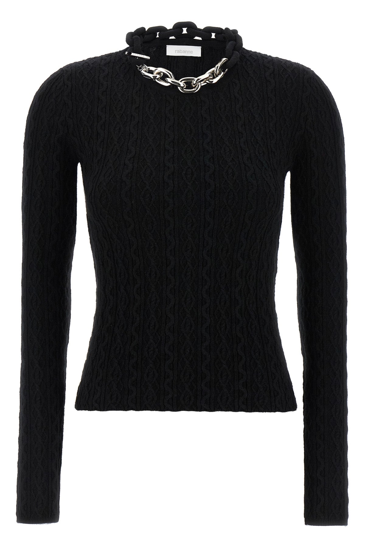 ribbed wool and cashmere blend sweater