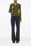 ribbed wool and cashmere blend sweater