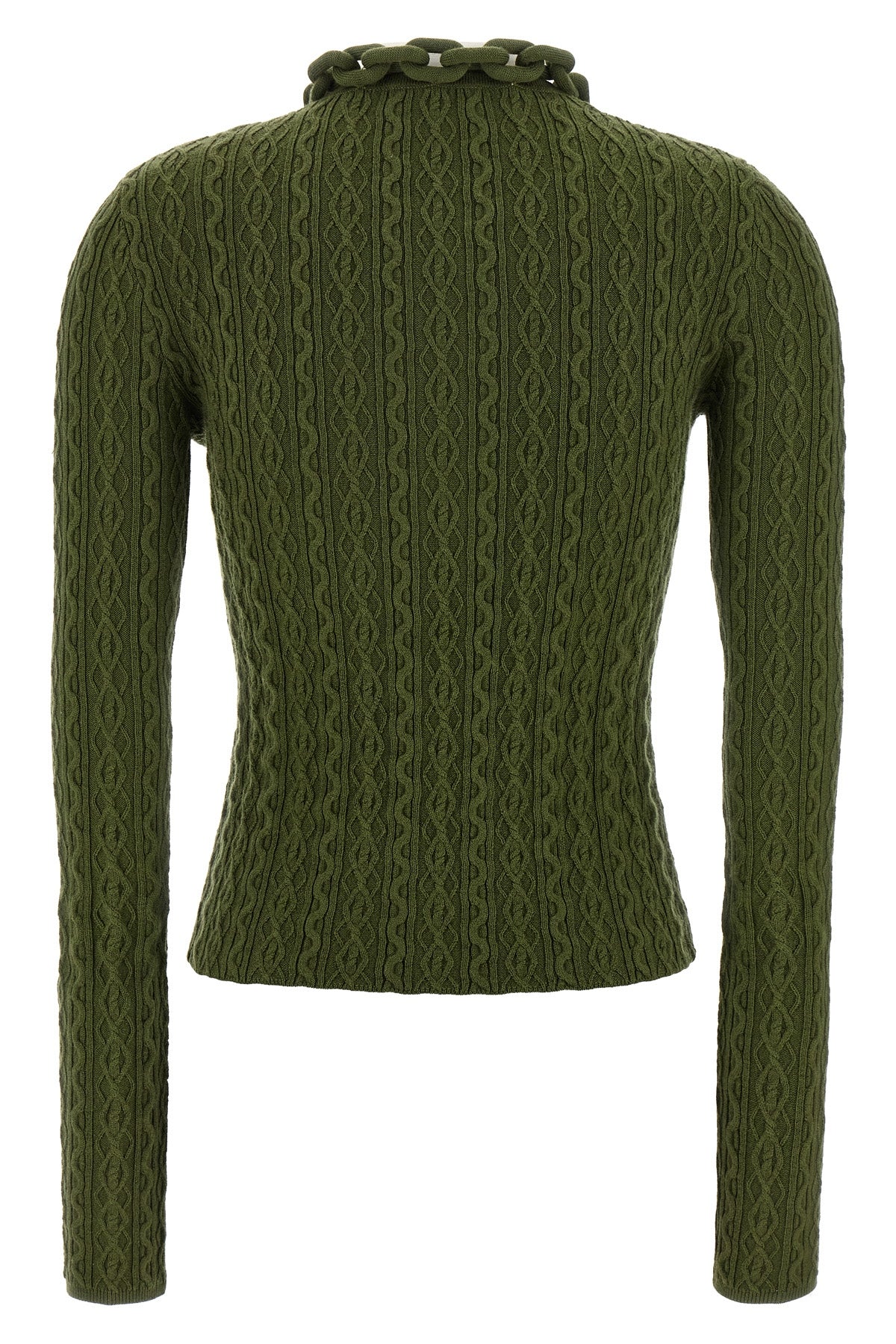 ribbed wool and cashmere blend sweater
