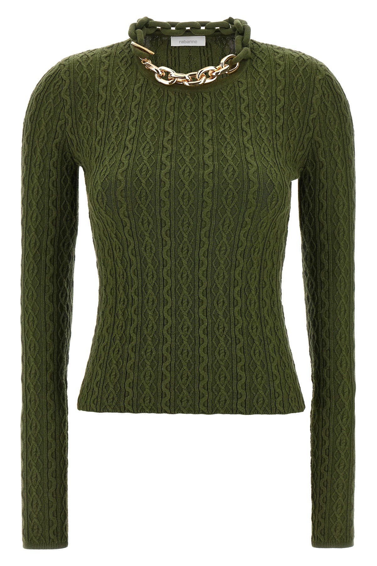 ribbed wool and cashmere blend sweater