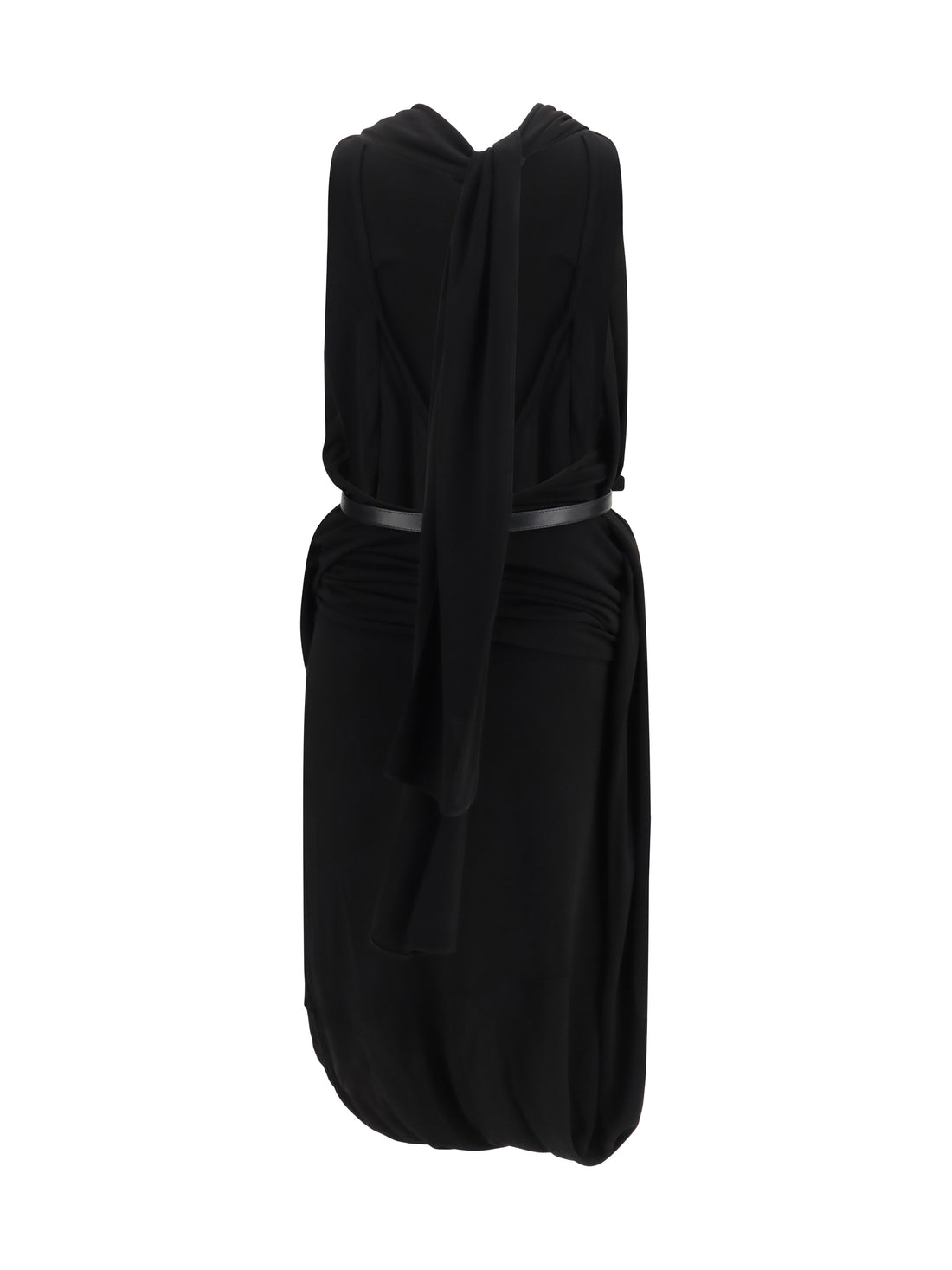 LOEWE 36 draped viscose dress
