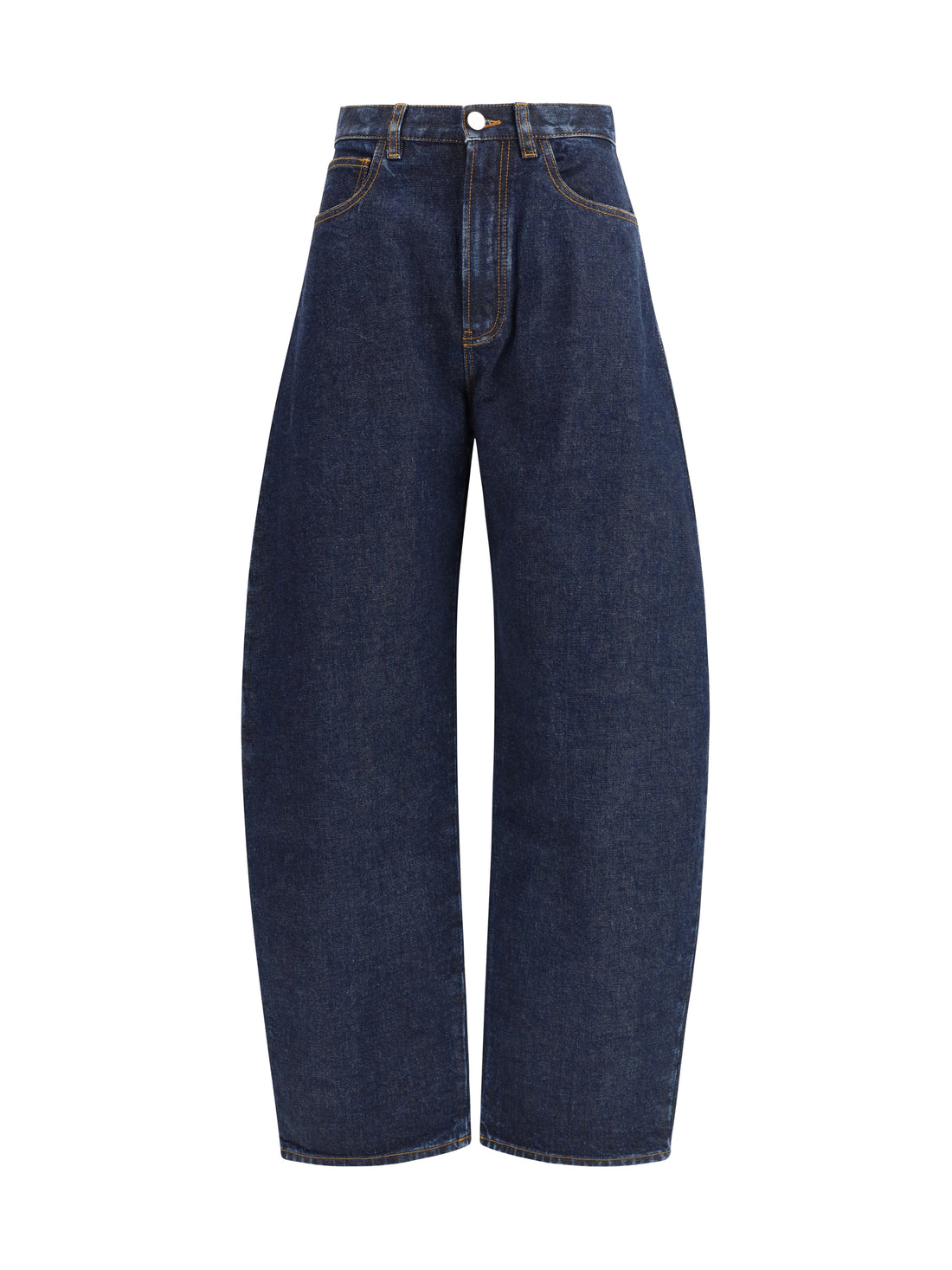 ALAIA 38 rounded denim pants 