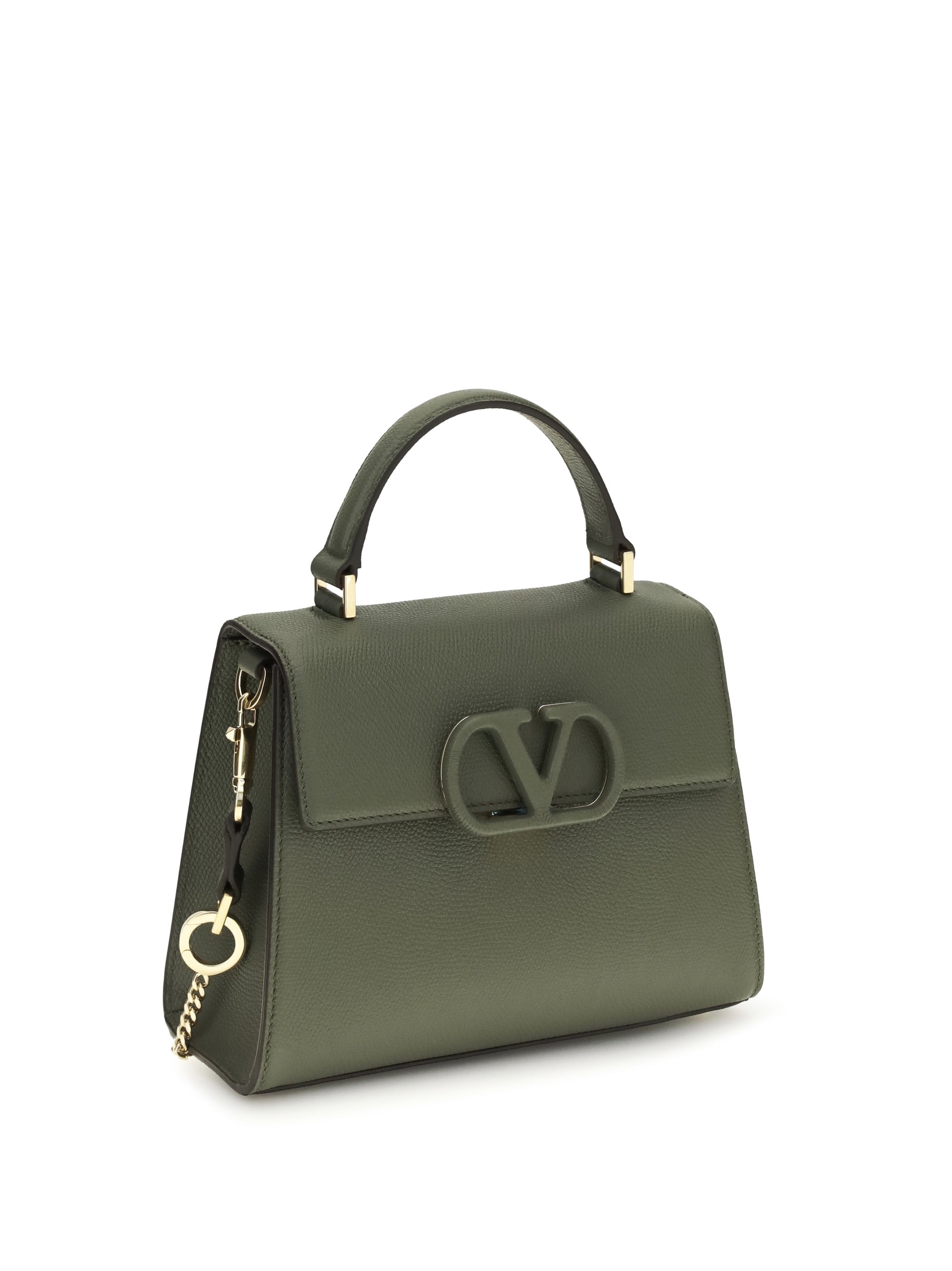 vsling mini grained calfskin handbag