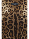 leopard-print cropped t-shirt