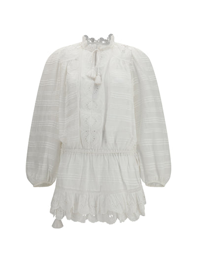 MARANT ETOILE 38 preya short cotton dress