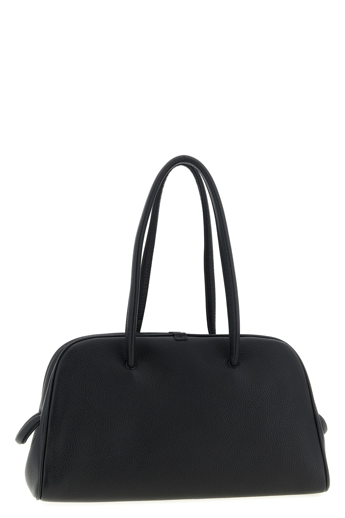 le turismo hammered leather shoulder bag in bowling style