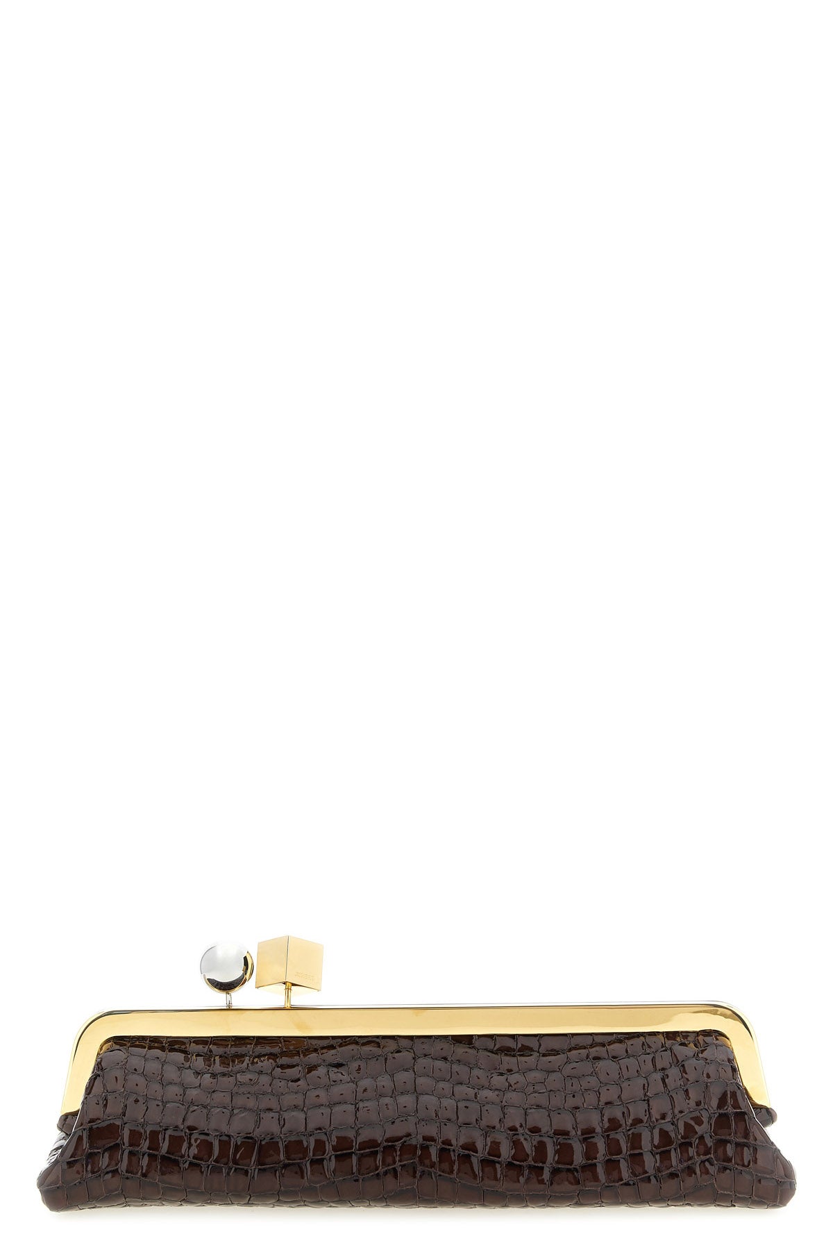 the jacquemus la pochette salon clutch defines a new geometry of luxury throug