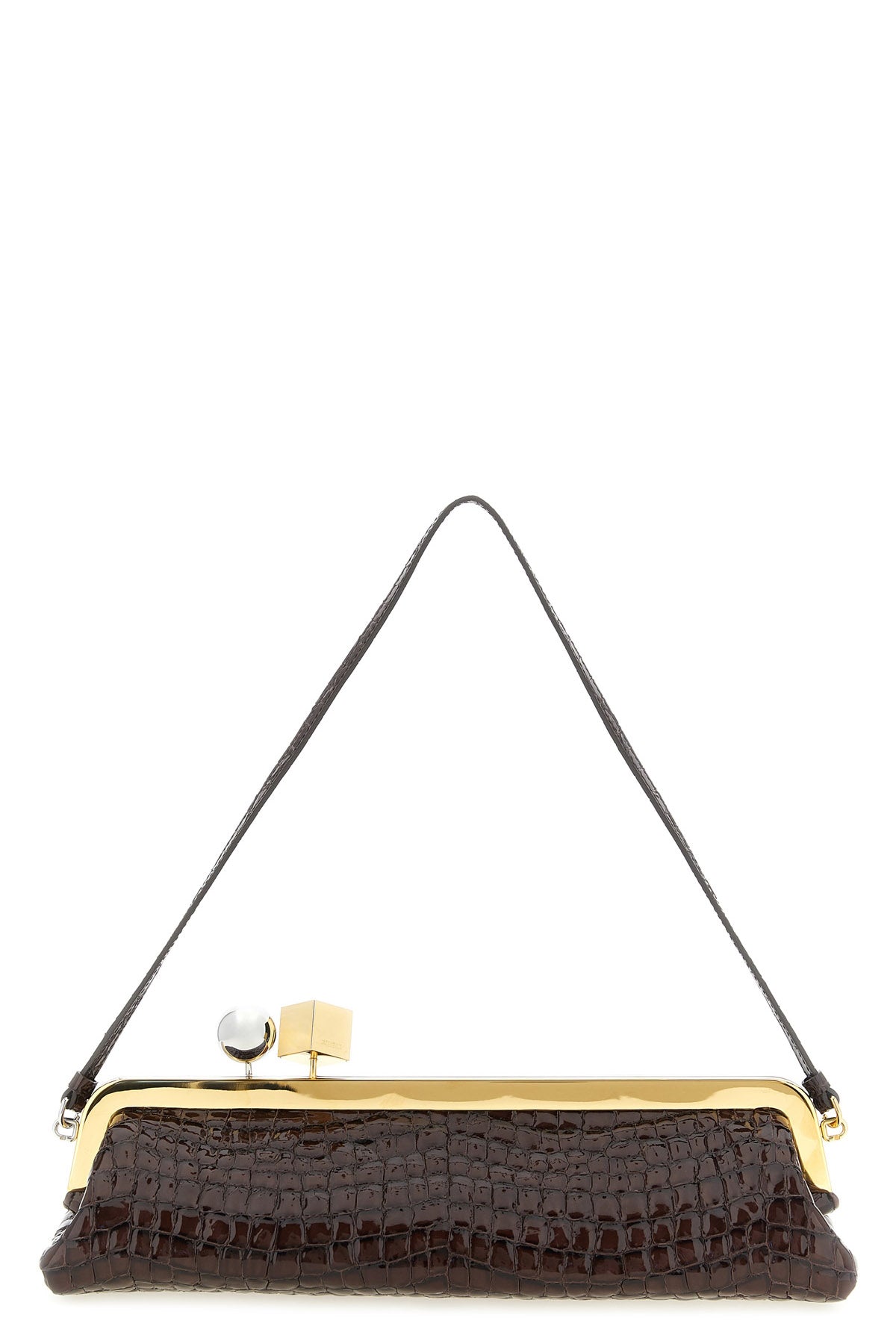 the jacquemus la pochette salon clutch defines a new geometry of luxury throug