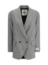 FIORUCCI 40 gingham blazer