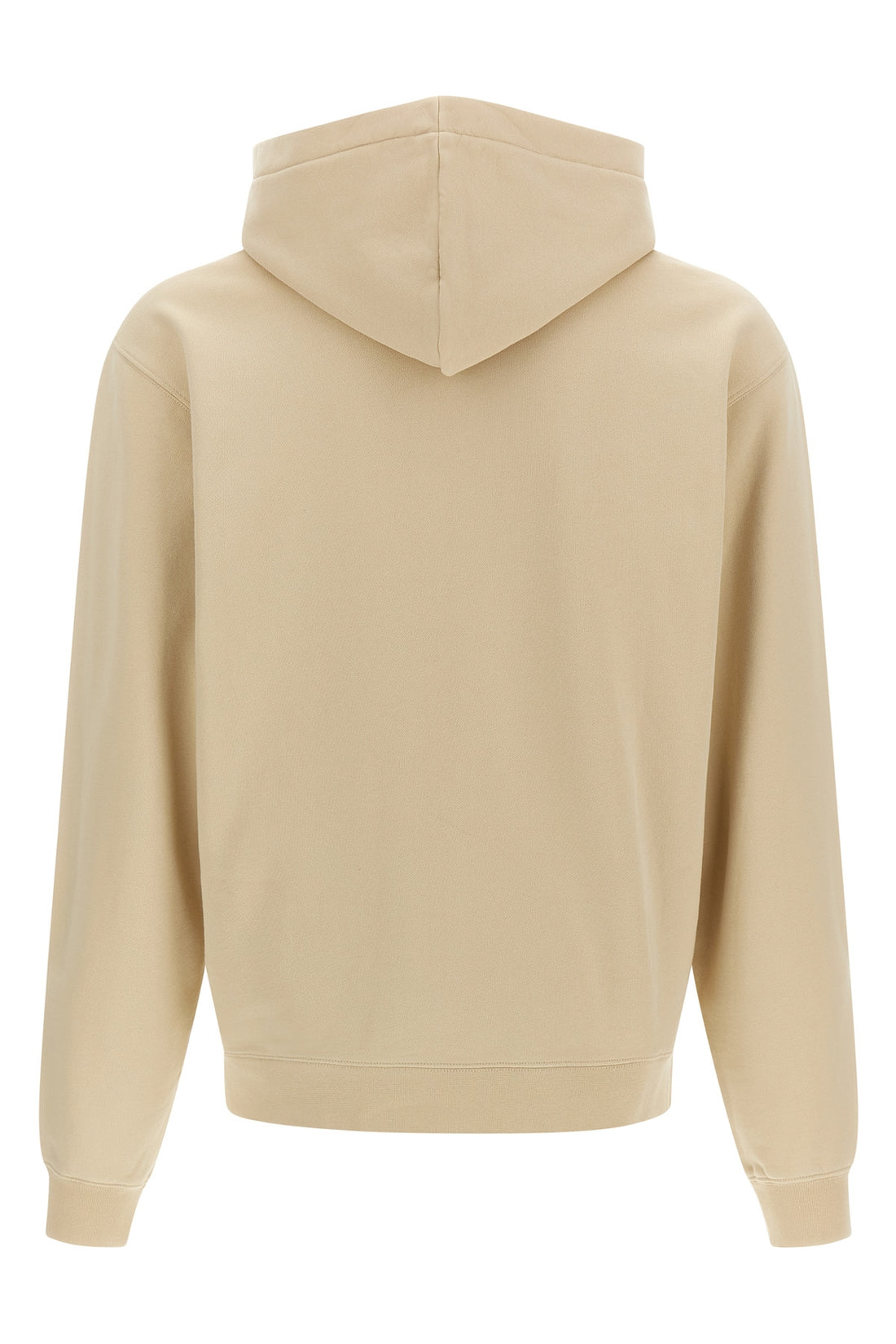 JACQUEMUS L le hoodie gros-grain hoodie in slightly fleece cotton