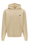 le hoodie gros-grain hoodie in slightly fleece cotton