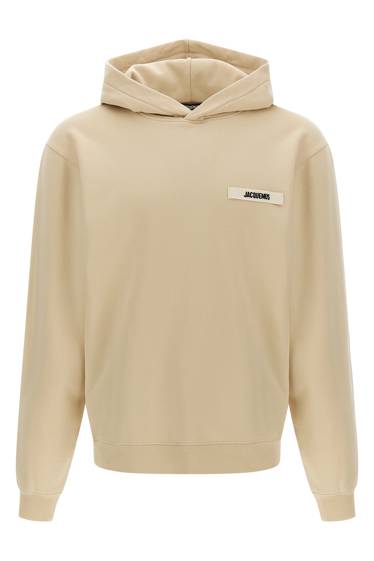 le hoodie gros-grain hoodie in slightly fleece cotton