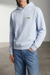 le hoodie gros grain cotton sweatshirt