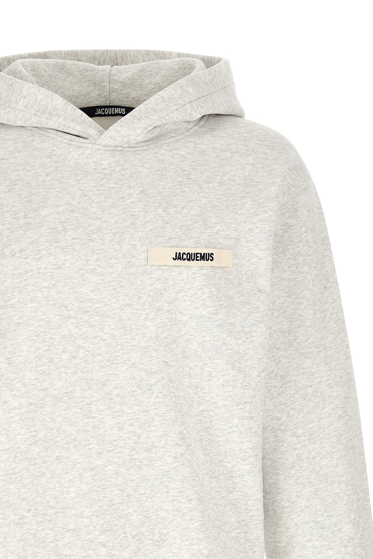 the jacquemus le hoodie gros-grain hoodie