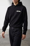 le hoodie gros-grain cotton hoodie